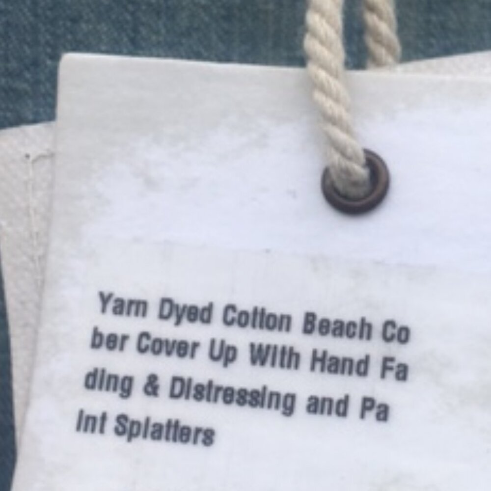 MAGNOLIA PEARL COTTON YARN DYED COVERUP - Picture 8 of 13